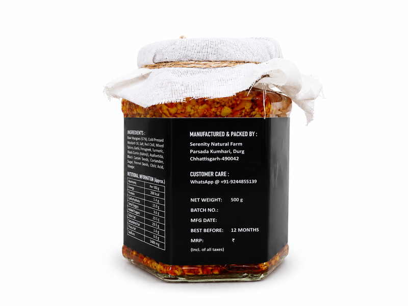 Stuffed Whole Mango Pickle